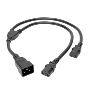 C20 to dual C13 splitter power cord 150cm ( For asic miner)