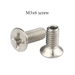 M3×6mm flat head screws for antminer cover plate (pack of 10)