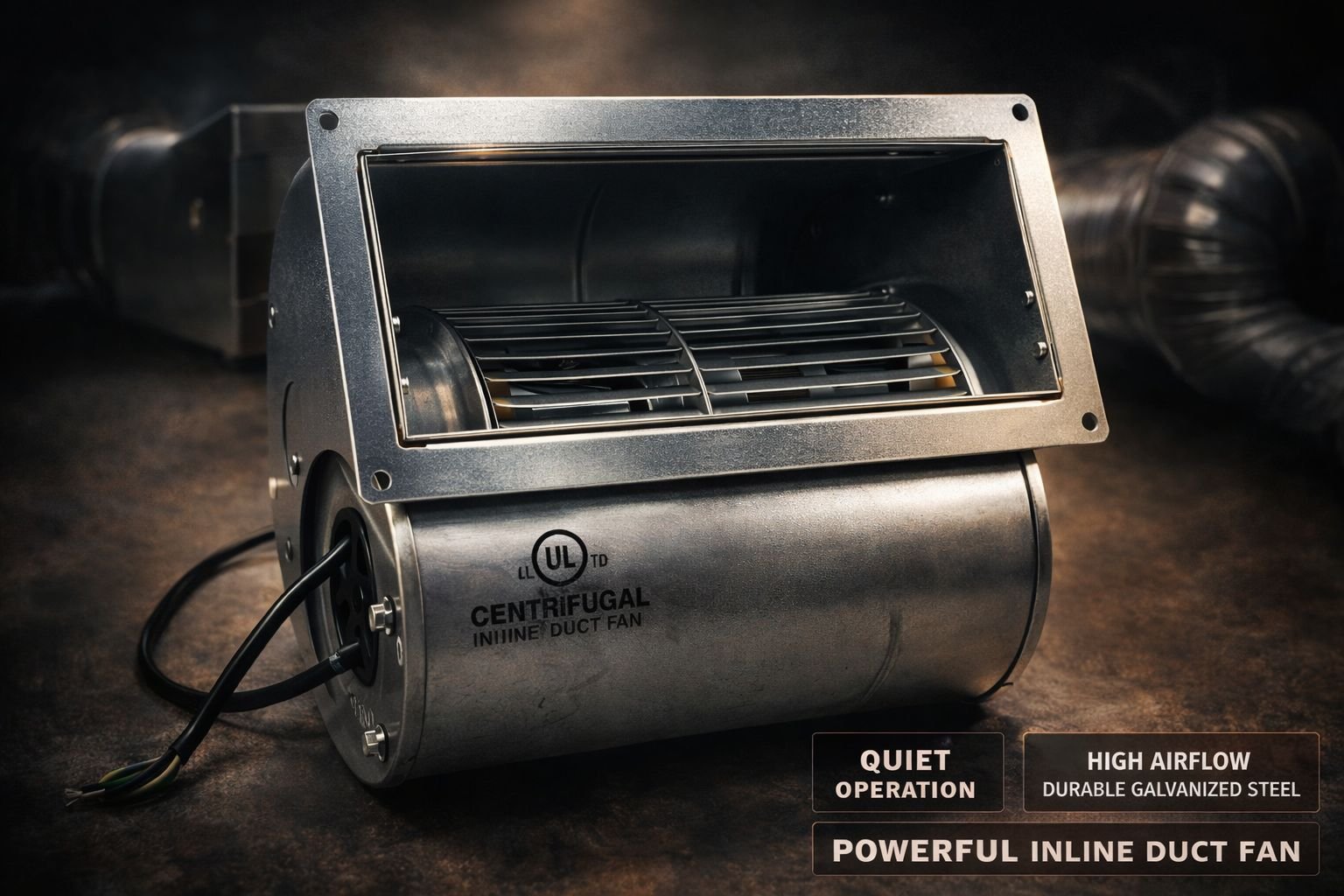 Inline Centrifugal Dust Silencer